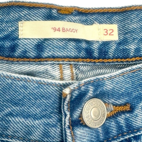 Levi’s 94 Baggy Straight Leg Jeans Size 32 - Picture 8 of 11